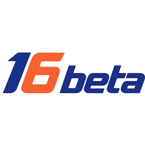 16 beta লোগো